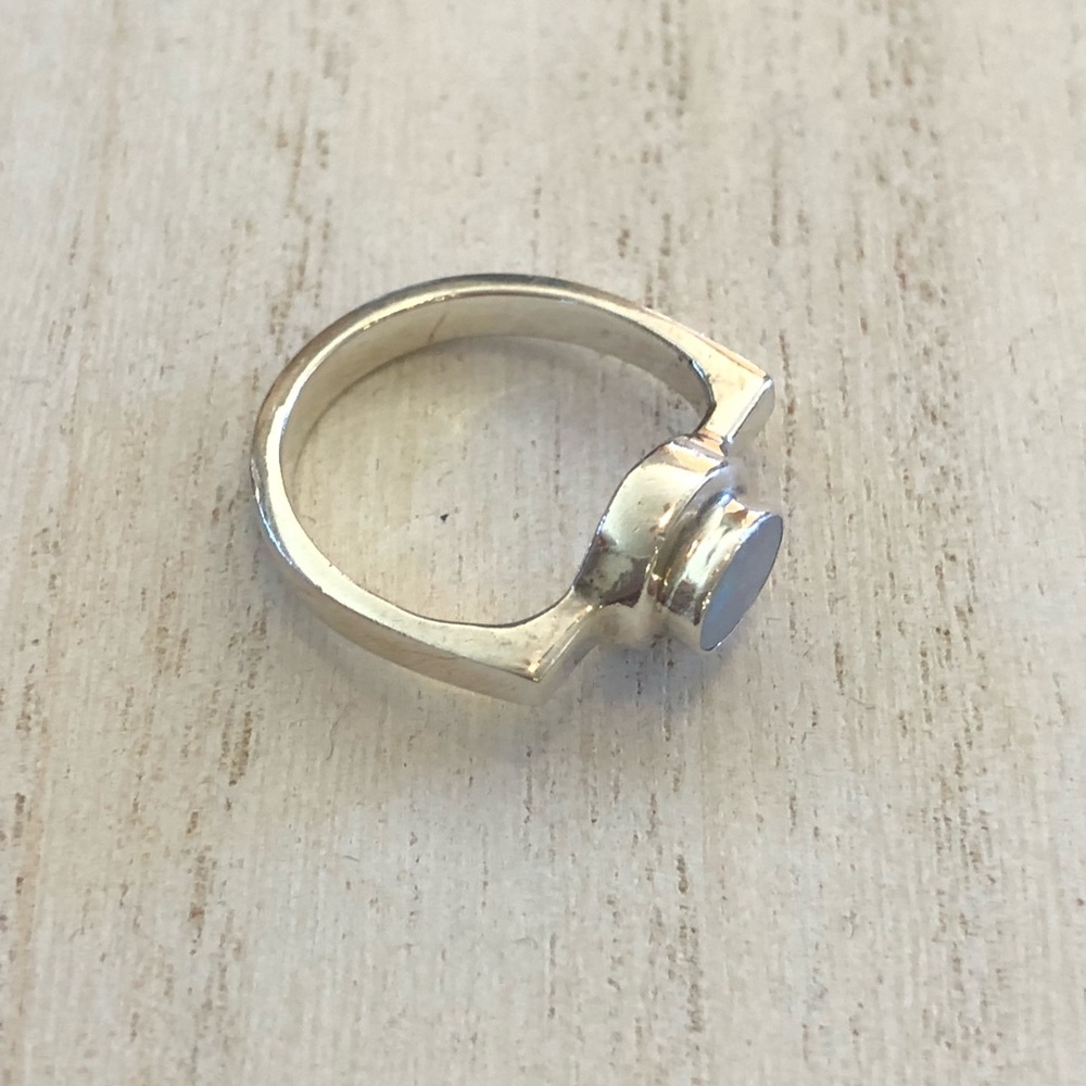 Simple Elegant Opal Ring - image 4